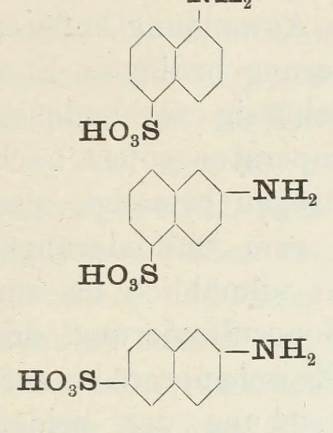 An illustration from Farbenchemisches Praktikum : zugleich Einführung in die Farbenchemie und Färbereitechnik, 1908, leaf 47