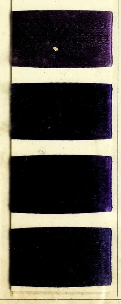An illustration from Färbungen auf unerschwerter Seide, 1930, leaf 17
