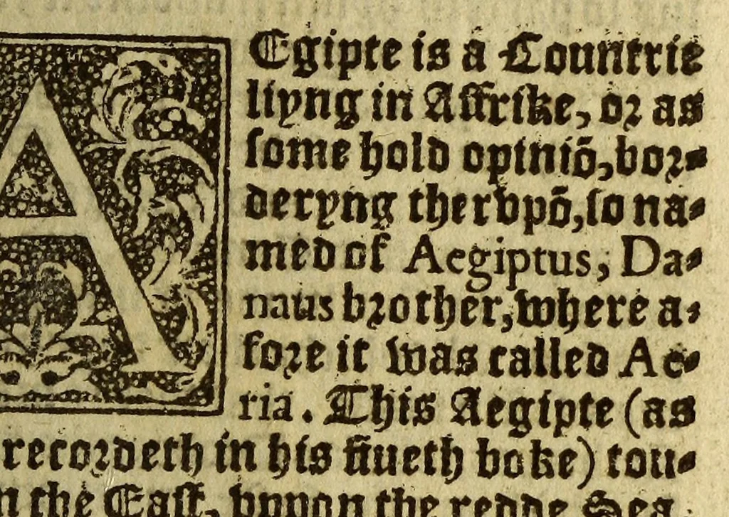 An illustration from The fardle of facions conteining the aunciente maners, customes, and lawes, of the peoples enhabiting the two partes of the earth, called Affrike and Asie, 1555, leaf 45