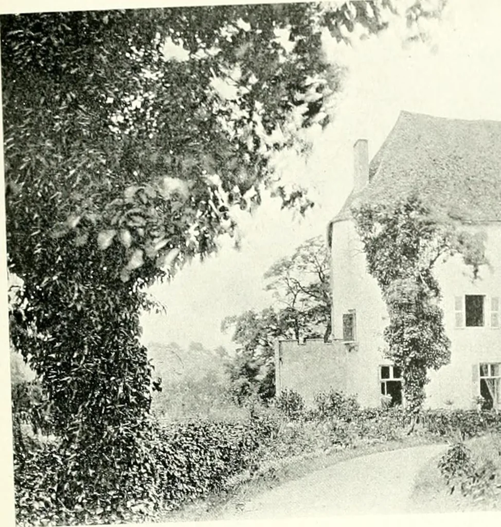An illustration from Farm houses, manor houses, minor chateaux and small churches : from the eleventh to the sixteenth centuries, in Normandy, Brittany and other parts of France, 1917, leaf 148