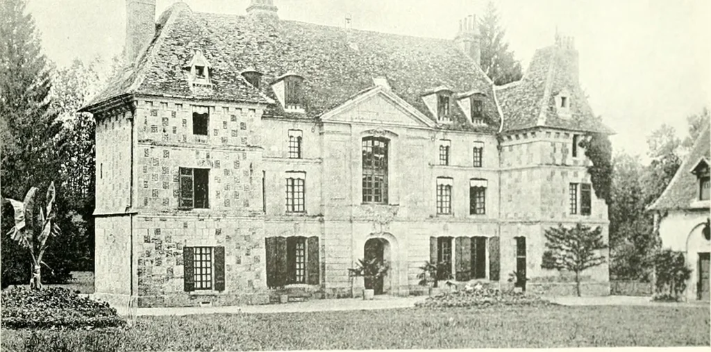 An illustration from Farm houses, manor houses, minor chateaux and small churches : from the eleventh to the sixteenth centuries, in Normandy, Brittany and other parts of France, 1917, leaf 158