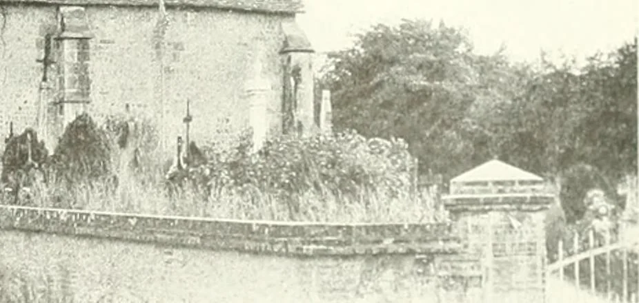 An illustration from Farm houses, manor houses, minor chateaux and small churches : from the eleventh to the sixteenth centuries, in Normandy, Brittany and other parts of France, 1917, leaf 194