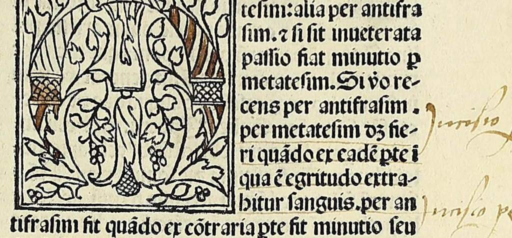 An illustration from Fasciculus medicine in quo continentur: videlicet, leaf 13