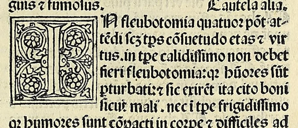 An illustration from Fasciculus medicine in quo continentur: videlicet, leaf 13
