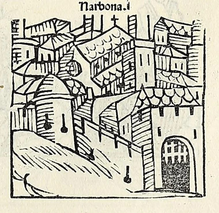 An illustration from Fasciculus temporum omnes antiquorum cronicas co[m]plectens incipit foeliciter, leaf 113