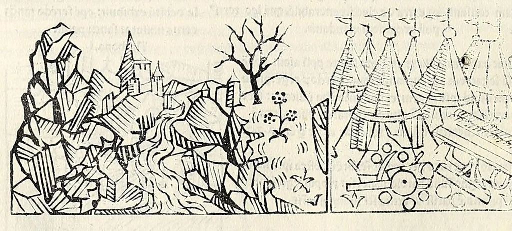 An illustration from Fasciculus temporum omnes antiquorum cronicas co[m]plectens incipit foeliciter, leaf 114