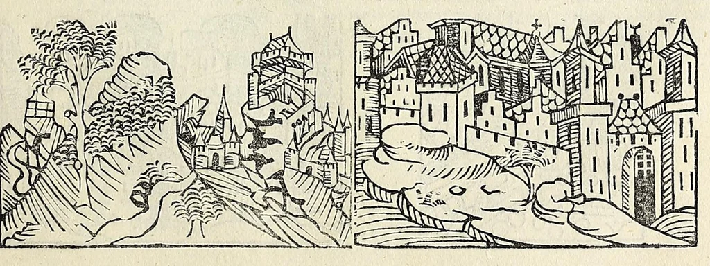 An illustration from Fasciculus temporum omnes antiquorum cronicas co[m]plectens incipit foeliciter, leaf 117