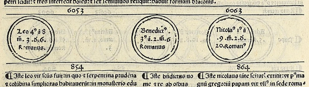 An illustration from Fasciculus temporum omnes antiquorum cronicas co[m]plectens incipit foeliciter, leaf 119