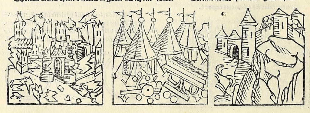 An illustration from Fasciculus temporum omnes antiquorum cronicas co[m]plectens incipit foeliciter, leaf 122
