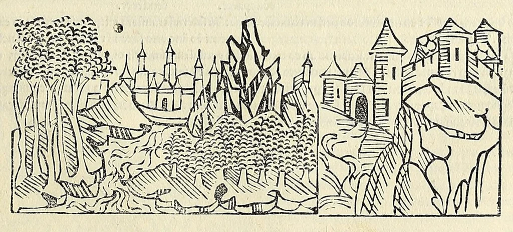 An illustration from Fasciculus temporum omnes antiquorum cronicas co[m]plectens incipit foeliciter, leaf 123