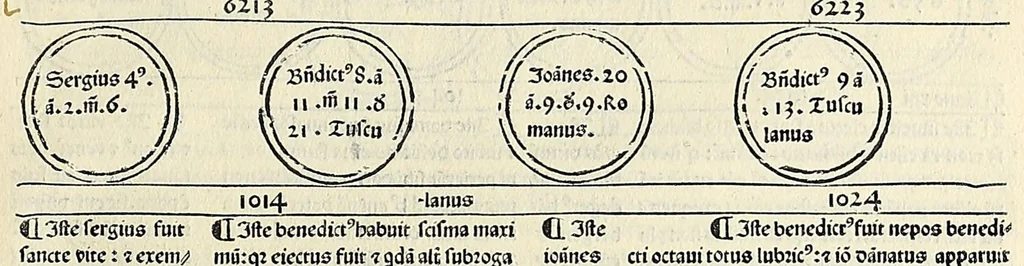 An illustration from Fasciculus temporum omnes antiquorum cronicas co[m]plectens incipit foeliciter, leaf 127