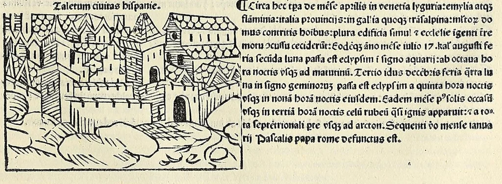 An illustration from Fasciculus temporum omnes antiquorum cronicas co[m]plectens incipit foeliciter, leaf 131