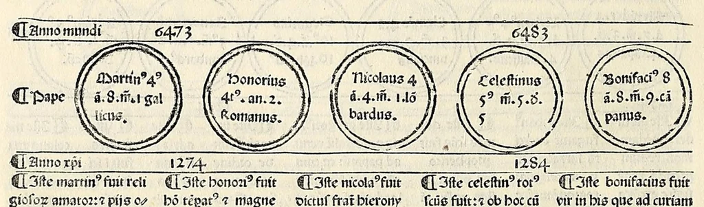 An illustration from Fasciculus temporum omnes antiquorum cronicas co[m]plectens incipit foeliciter, leaf 140