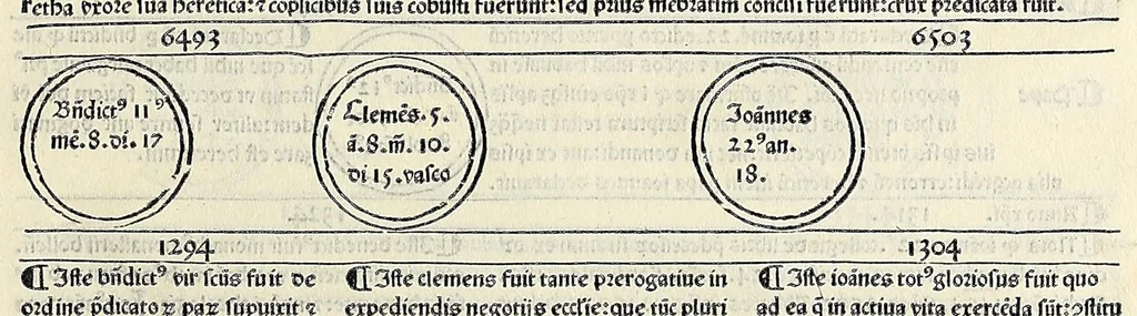 An illustration from Fasciculus temporum omnes antiquorum cronicas co[m]plectens incipit foeliciter, leaf 141
