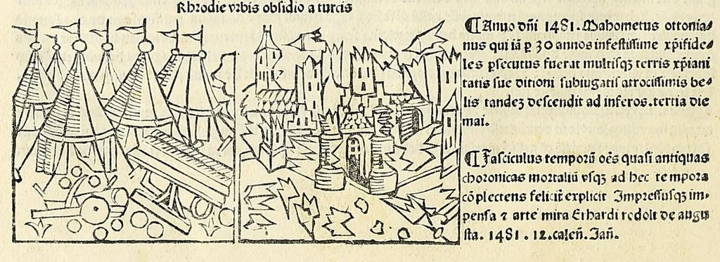 An illustration from Fasciculus temporum omnes antiquorum cronicas co[m]plectens incipit foeliciter, leaf 150