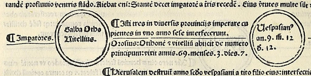 An illustration from Fasciculus temporum omnes antiquorum cronicas co[m]plectens incipit foeliciter, leaf 76