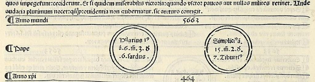 An illustration from Fasciculus temporum omnes antiquorum cronicas co[m]plectens incipit foeliciter, leaf 96