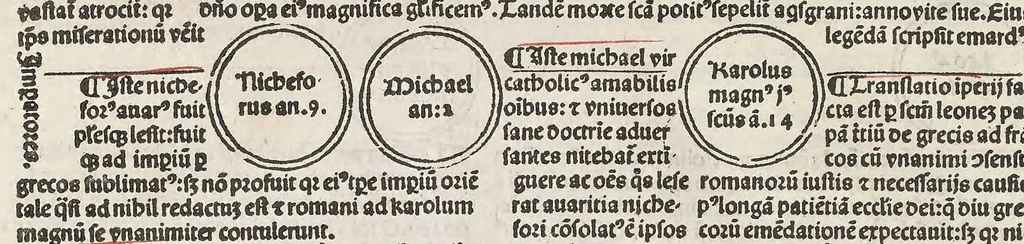 An illustration from Fasciculus temporu[m] omnes antiquo[rum] chronicas strictim complectens felici numine incipit, leaf 114