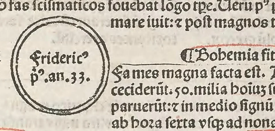 An illustration from Fasciculus temporu[m] omnes antiquo[rum] chronicas strictim complectens felici numine incipit, leaf 132