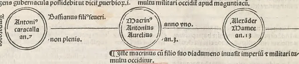 An illustration from Fasciculus temporu[m] omnes antiquo[rum] chronicas strictim complectens felici numine incipit, leaf 82
