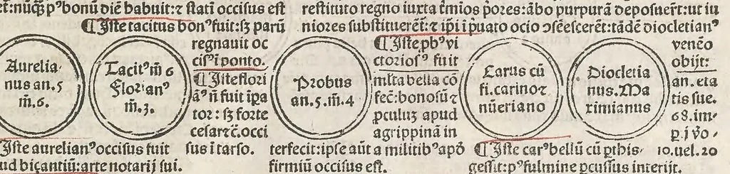An illustration from Fasciculus temporu[m] omnes antiquo[rum] chronicas strictim complectens felici numine incipit, leaf 85
