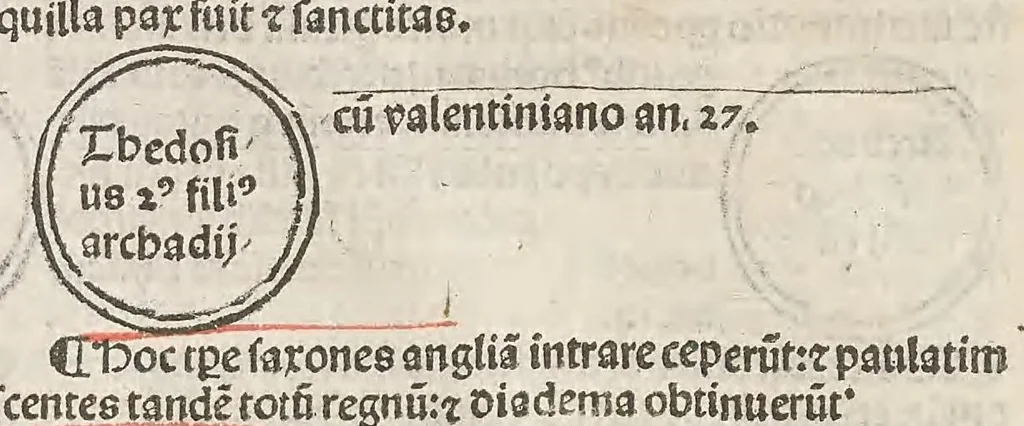 An illustration from Fasciculus temporu[m] omnes antiquo[rum] chronicas strictim complectens felici numine incipit, leaf 92