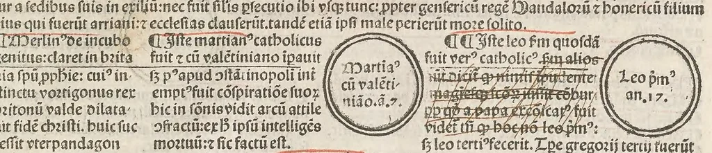 An illustration from Fasciculus temporu[m] omnes antiquo[rum] chronicas strictim complectens felici numine incipit, leaf 93