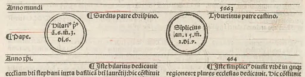 An illustration from Fasciculus temporu[m] omnes antiquo[rum] chronicas strictim complectens felici numine incipit, leaf 94