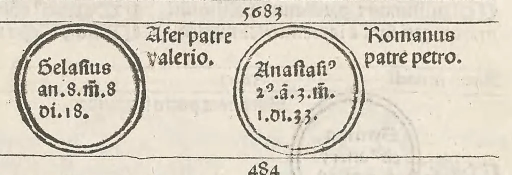 An illustration from Fasciculus temporu[m] omnes antiquo[rum] chronicas strictim complectens felici numine incipit, leaf 95