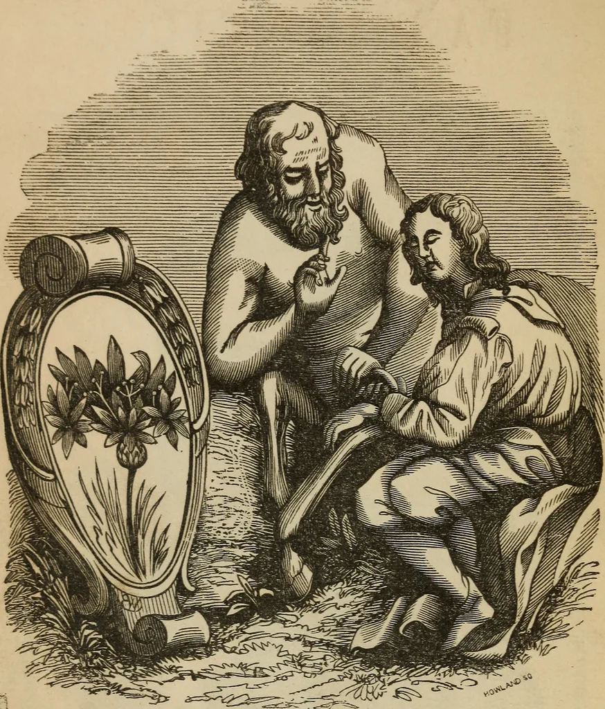 An illustration from Fascination, 1848, leaf 7