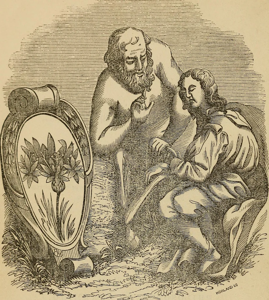 An illustration from Fascination; or the Philosophy of charming, illustrating the principles of life in connection with spirit and matter, 1854, leaf 6