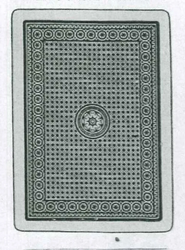 An illustration from Fashion Series Playing Cards 1899, 1899, leaf 20