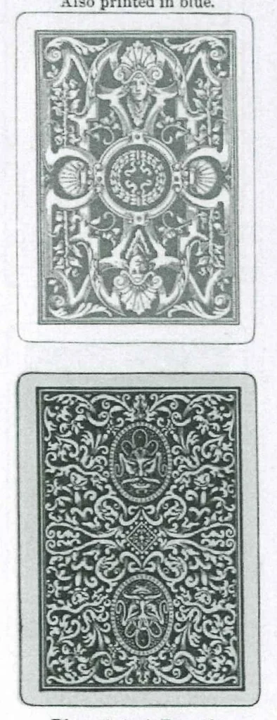 An illustration from Fashion Series Playing Cards 1899, 1899, leaf 21
