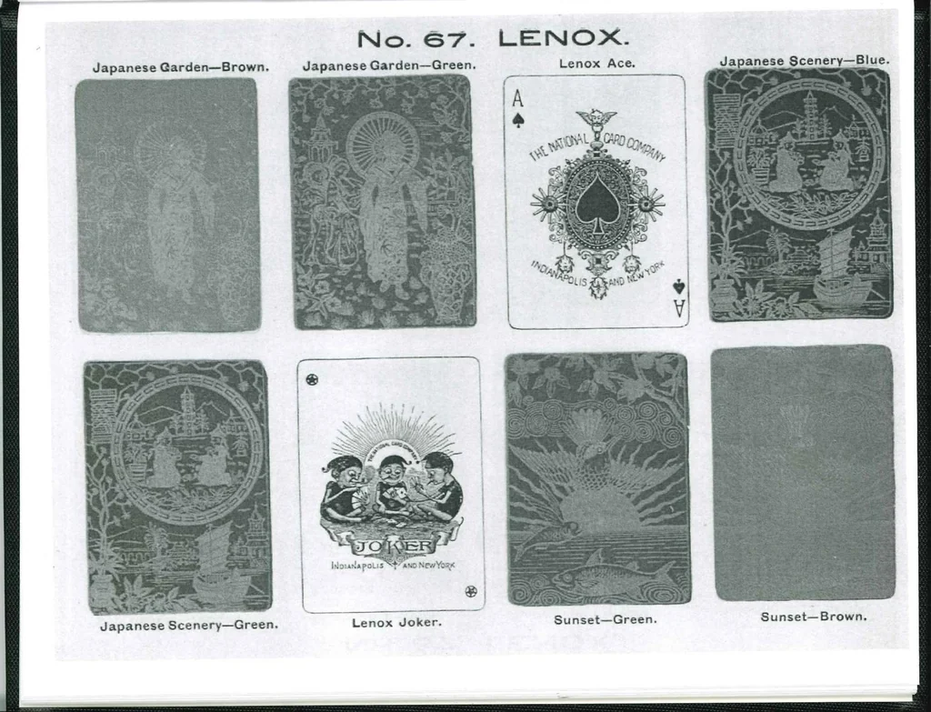 An illustration from Fashion Series Playing Cards 1899, 1899, leaf 25