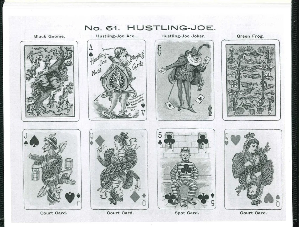 An illustration from Fashion Series Playing Cards 1899, 1899, leaf 30