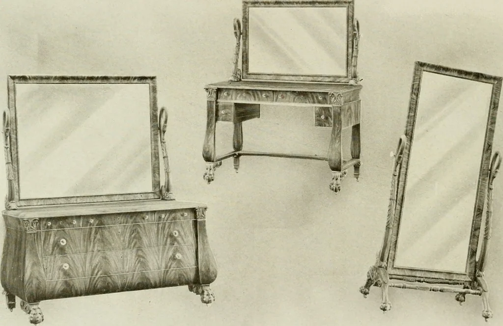 An illustration from Fashionable furniture., 1904, leaf 10