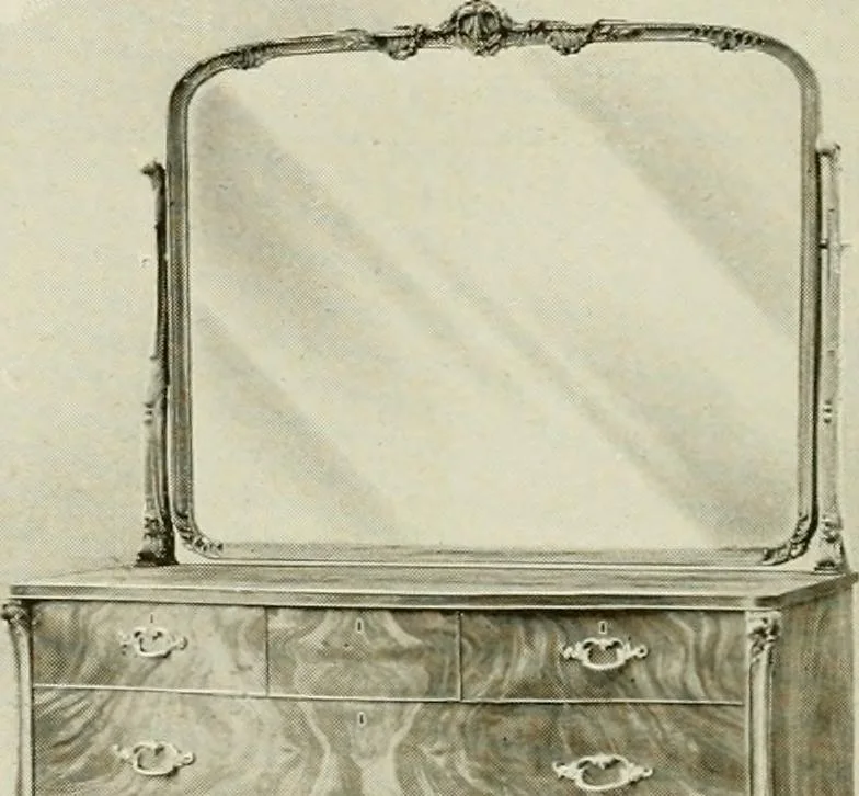 An illustration from Fashionable furniture., 1904, leaf 12