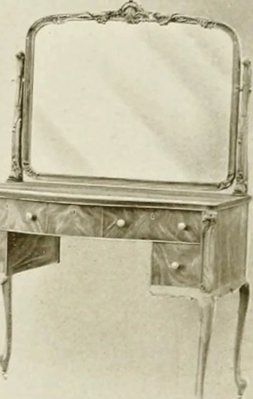 An illustration from Fashionable furniture., 1904, leaf 13