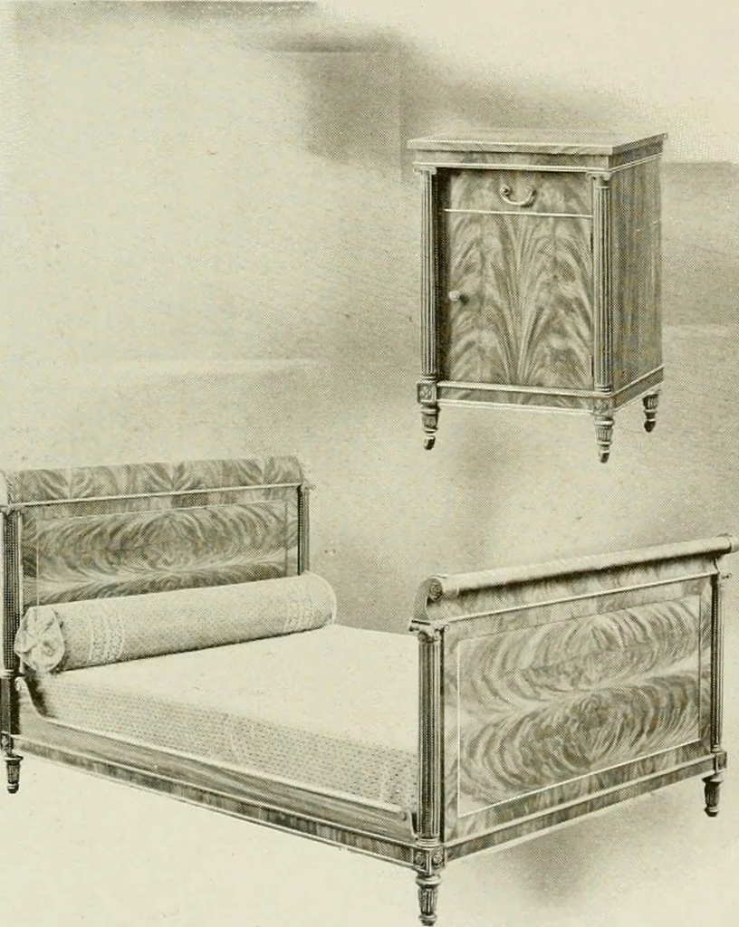 An illustration from Fashionable furniture., 1904, leaf 14