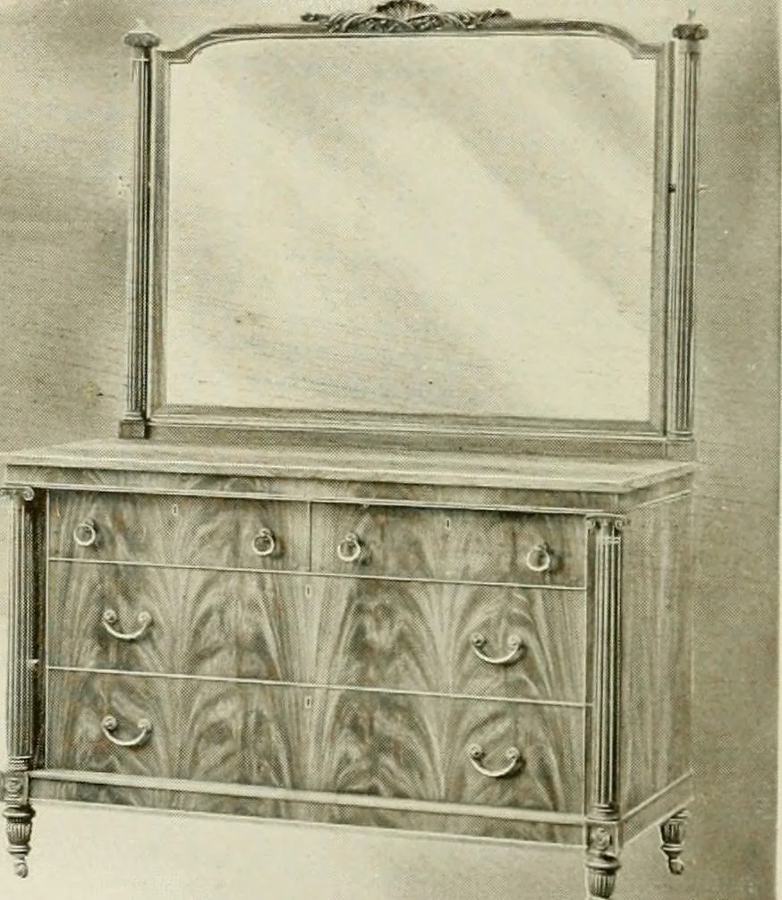 An illustration from Fashionable furniture., 1904, leaf 14