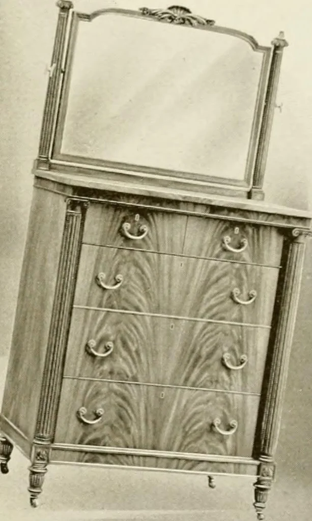An illustration from Fashionable furniture., 1904, leaf 15