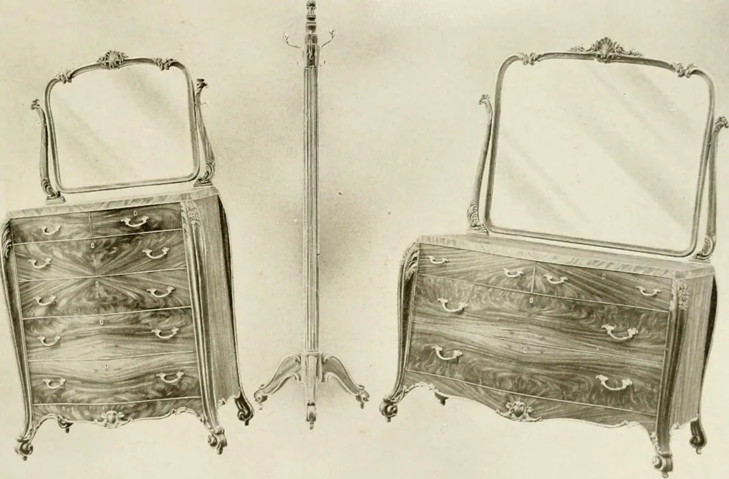 An illustration from Fashionable furniture., 1904, leaf 19