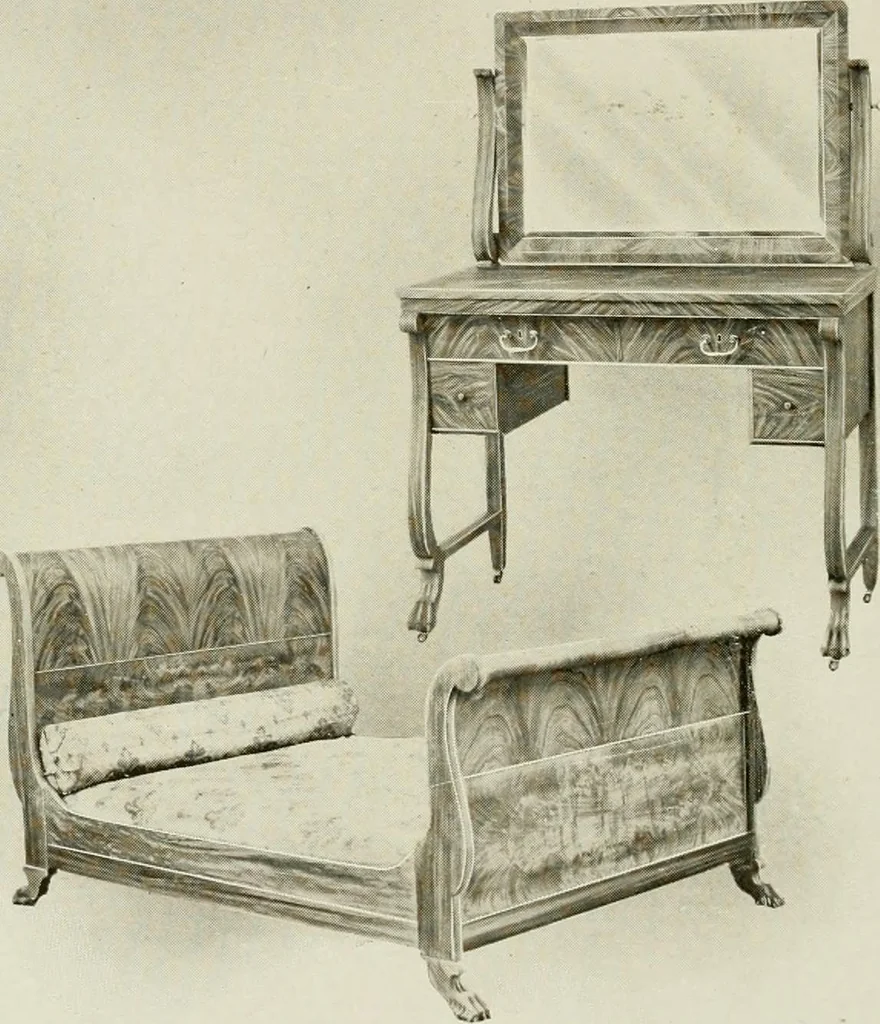 An illustration from Fashionable furniture., 1904, leaf 22