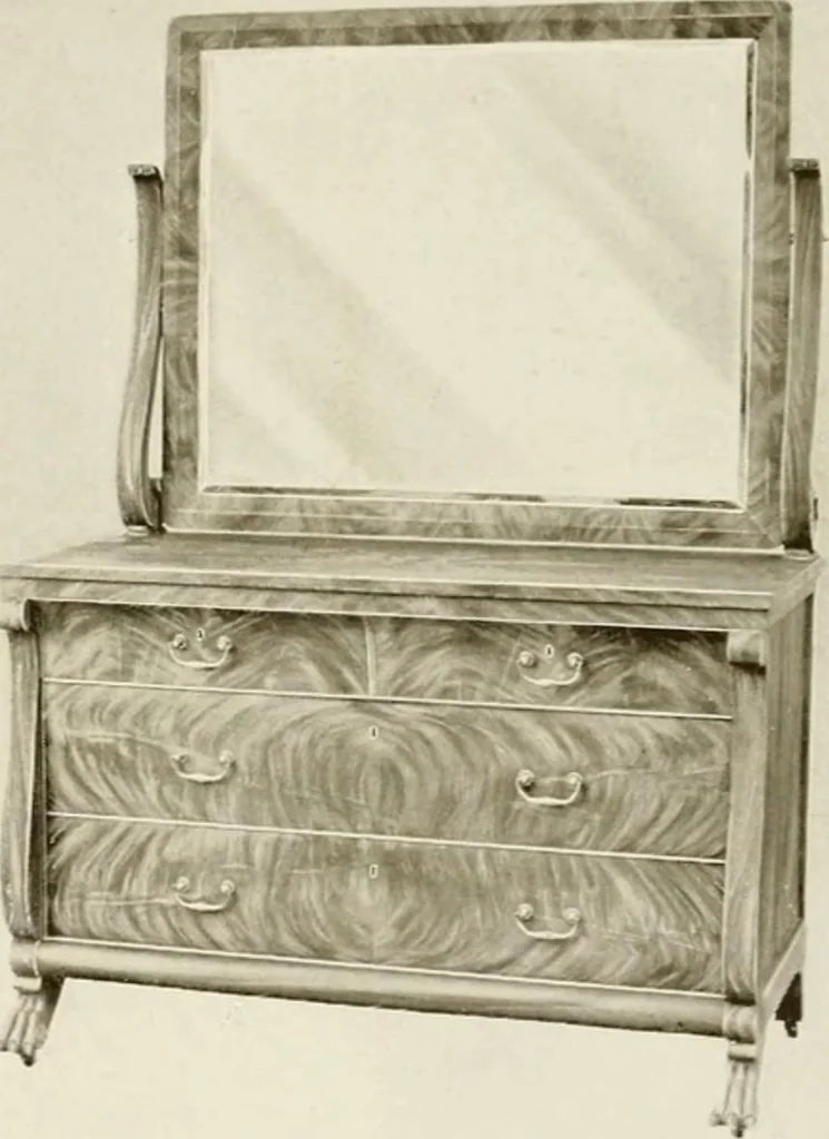 An illustration from Fashionable furniture., 1904, leaf 23
