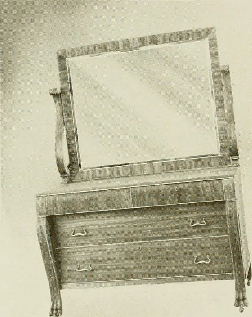An illustration from Fashionable furniture., 1904, leaf 24