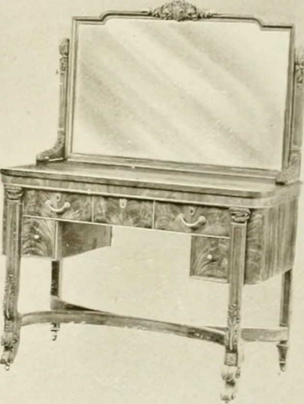 An illustration from Fashionable furniture., 1904, leaf 9