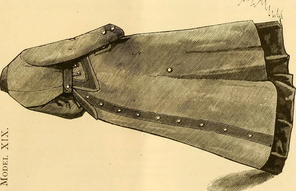 An illustration from Fashion book : novelties, costumes, mantles, millinery, etc., 1874, leaf 26