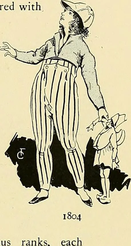 An illustration from Fashion in Paris; the various phases of feminine taste and aesthetics from 1797 to 1897, 1898, leaf 109