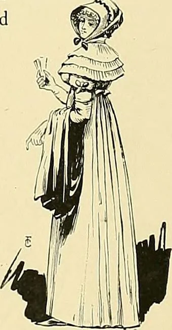 An illustration from Fashion in Paris; the various phases of feminine taste and aesthetics from 1797 to 1897, 1898, leaf 127