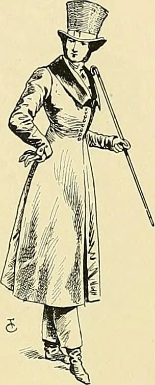 An illustration from Fashion in Paris; the various phases of feminine taste and aesthetics from 1797 to 1897, 1898, leaf 171